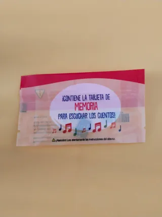 Tarjeta Audiocuentos Magicos Disney