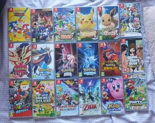 18 Juegos Nintendo Switch