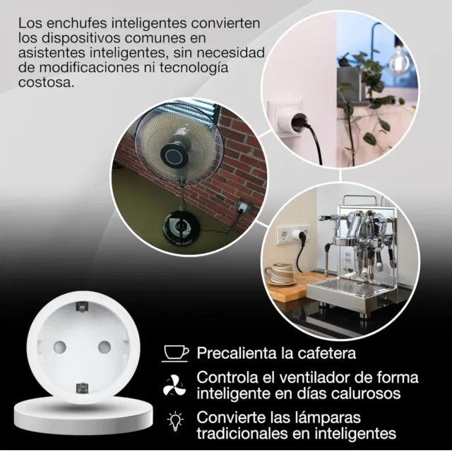 Lote 5 Enchufes Inteligentes OSRAM SMART+