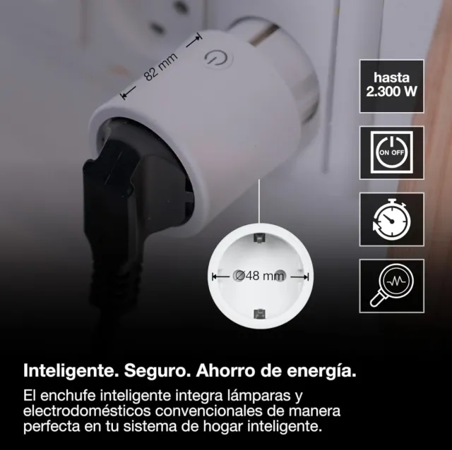 Lote 5 Enchufes Inteligentes OSRAM SMART+