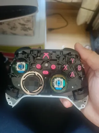 Mando Xbox con joysticks Hall Effect tmr hallpi