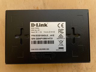 Switch D-Link DGS-105GL Gigabit Plug&Play