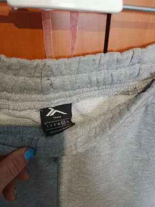 Pantalón chándal gris 12 años