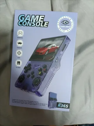 Consola Portátil Anbernic R36S Morada