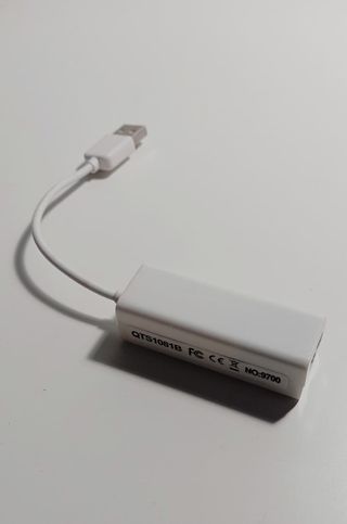 Adaptador Ethernet USB Blanco