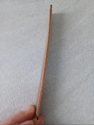 Cinturino vintage color oro Tessuflex 20 mm