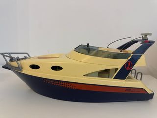 Barco Playmobil y Barca Policía