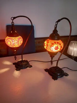 Lámparas Turcas Mosaico