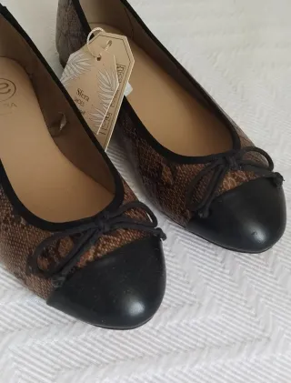 Bailarinas Sfera animal print Talla 36