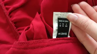 Vestido largo elegante rojo