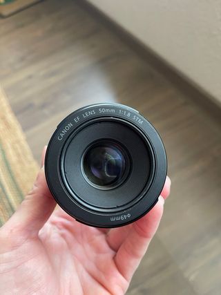 Objetivo Canon EF 50mm f/1.8 STM