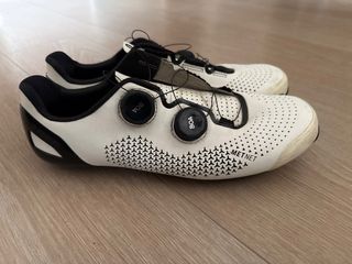 Zapatillas Ciclismo Trek Blancas Boa