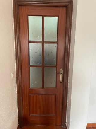 Puertas Madera y Cristal