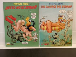 Lote Cómic HUMOR A TOPE Festival EDIKA Ns. 1 y 2