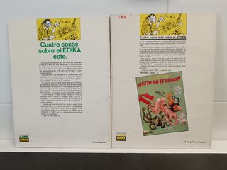 Lote Cómic HUMOR A TOPE Festival EDIKA Ns. 1 y 2