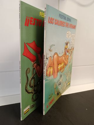 Lote Cómic HUMOR A TOPE Festival EDIKA Ns. 1 y 2