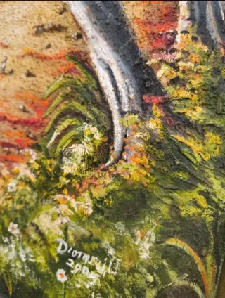 Cuadro Decorativo con Marco de Madera