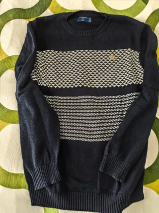 Jersey Springfield Talla L Azul y Blanco