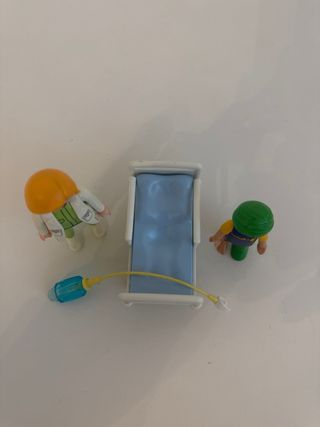 Figuras Playmobil Hospital con Cama