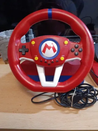 Volante y Pedales Mario Kart Switch