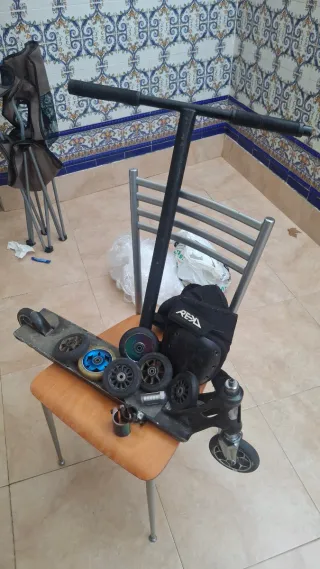 Patinete Scooter con Accesorios