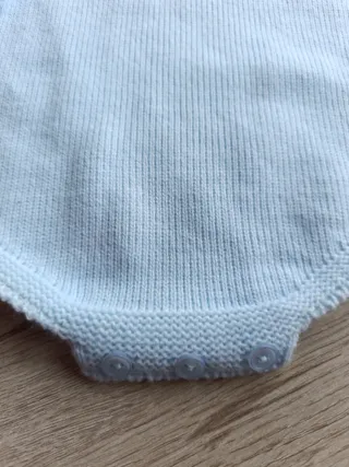 Pelele azul lana Picotex 12 meses