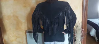 Cazadora negraUNISEX de ante ,Argentina