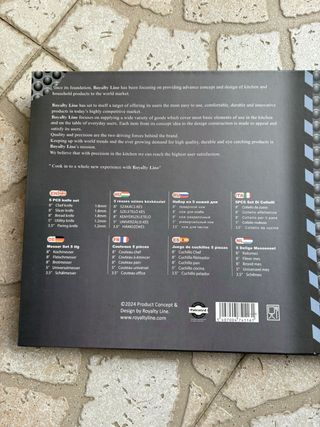 Set 5 coltelli Royalty Line + pelapatate