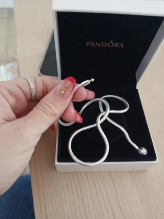 Collar Pandora moments plata