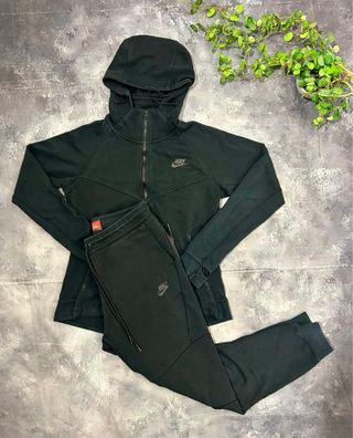 Tuta Nike Tech Donna Nera