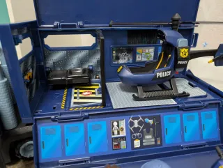 Camión Policía PinyPon Action con Moto