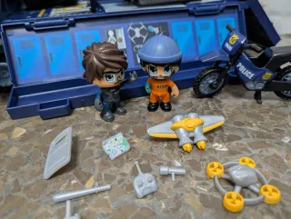 Camión Policía PinyPon Action con Moto