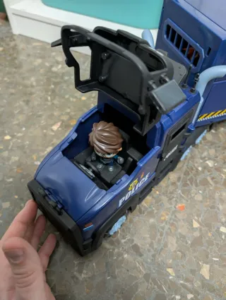 Camión Policía PinyPon Action con Moto