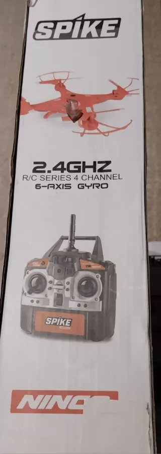 Dron Ninco Spike Naranja con Mando