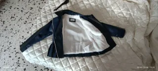 Giubbotto bambina ecopelle