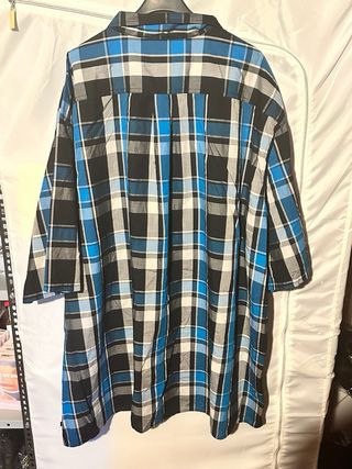 Camicia Dickies Uomo 5XL Tartan Blu Nero