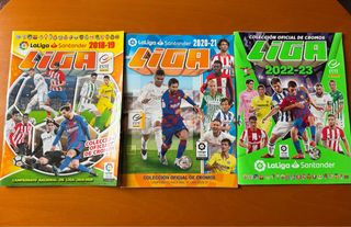 3 Álbumes Panini LaLiga Fútbol Español