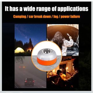 LUZ EMERGENCIA V16 MAGNÉTICA RECARGABLE LED