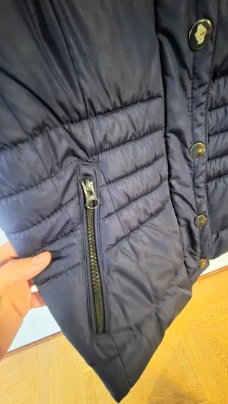 Chaqueta Mango plumas