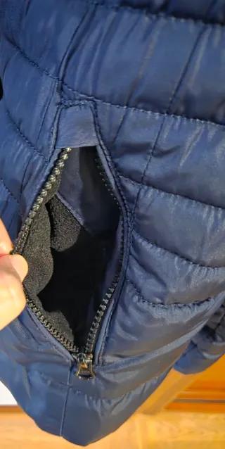 Chaqueta Mango plumas