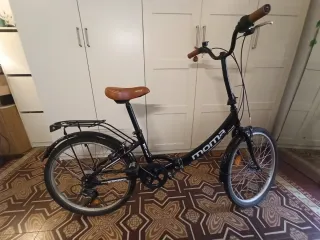 Bicicleta plegable Moma 24" Negro
