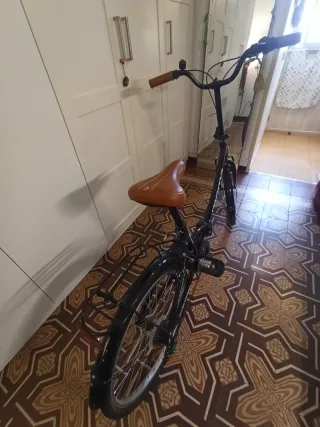 Bicicleta plegable Moma 24" Negro