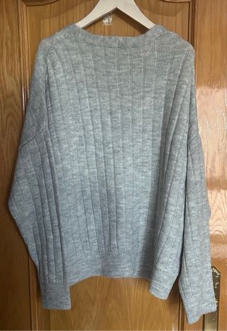 Jersey Cárdigan chaqueta oversize amplio nuevo