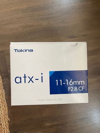 Objetivo Tokina 11-16mm f/2.8 CF - Montura Canon