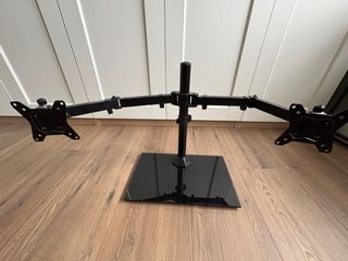 Soporte doble pantalla + 2 pantallas Lenovo 24