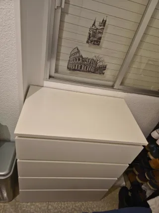 Cajonera Malm Blanca