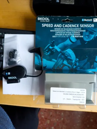 Sensor Cadencia y Velocidad Bkool DU09