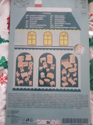 Set Muebles Miniatura Madera