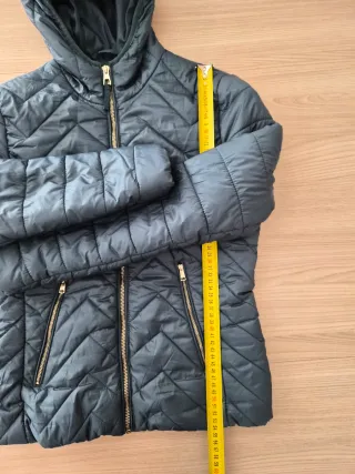 Piumino donna verde oliva