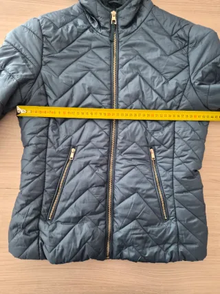 Piumino donna verde oliva